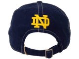 Notre Dame Fighting Irish Navy Canvas Play Like a Champion Slouch Adj Hat Cap - Sporting Up