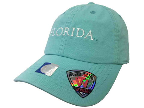 Florida Gators TOW Women's Mint Green Seaside Adjustable Slouch Hat Cap - Sporting Up