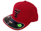 Texas Tech Red Raiders TOW PR1ME Memory Foam Fitted Flat Bill Hat Cap (7 1/8) - Sporting Up