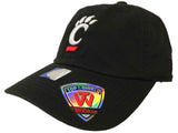 Cincinnati Bearcats TOW Youth Rookie Black Crew Adjustable Slouch Hat Cap - Sporting Up