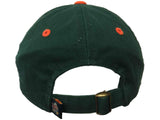 Miami Hurricanes TOW Youth Rookie Green Crew Adjustable Slouch Hat Cap - Sporting Up