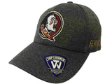 Florida State Seminoles TOW Gray Callout Structured Adjustable Strapback Hat Cap - Sporting Up