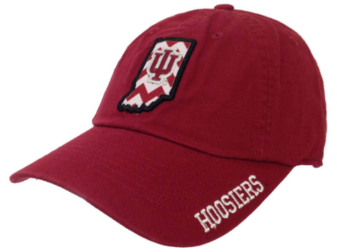 Shop Indiana Hoosiers TOW WOMEN Red Chevron Crew State Adjustable Slouch Hat Cap - Sporting Up