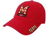 Maryland Terrapins TOW WOMEN Red Chevron Crew State Adjustable Slouch Hat Cap - Sporting Up