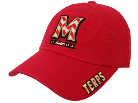 Shop Maryland Terrapins TOW WOMEN Red Chevron Crew State Adjustable Slouch Hat Cap - Sporting Up