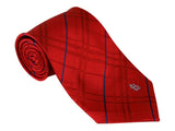 St. Louis Cardinals MLB Eagles Wings Red & Navy Oxford 100% Woven Silk Necktie - Sporting Up
