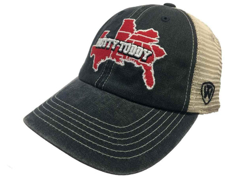 Shop Ole Miss Rebels TOW Navy SEC Hotty Toddy Mesh Adjustable Snapback Slouch Hat Cap - Sporting Up