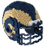 Los Angeles Rams NFL Forever Collectibles BRXLZ 3-D Helmet Construction Toy - Sporting Up