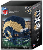 Los Angeles Rams NFL Forever Collectibles BRXLZ 3-D Helmet Construction Toy - Sporting Up