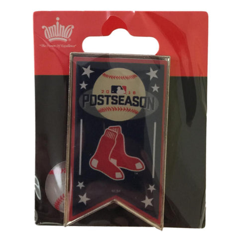 Shop Boston Red Sox 2016 A.L. East Division Champions Postseason Banner Lapel Pin - Sporting Up