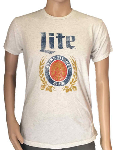Shop Miller Lite Brewing Company Retro Brand Heather Gray Vintage Beer T-Shirt - Sporting Up