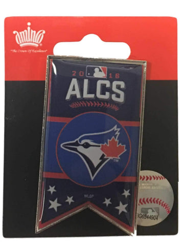 Achetez l'épinglette en métal de la bannière alcs des séries éliminatoires de la MLB des Blue Jays de Toronto 2016 - Sporting Up