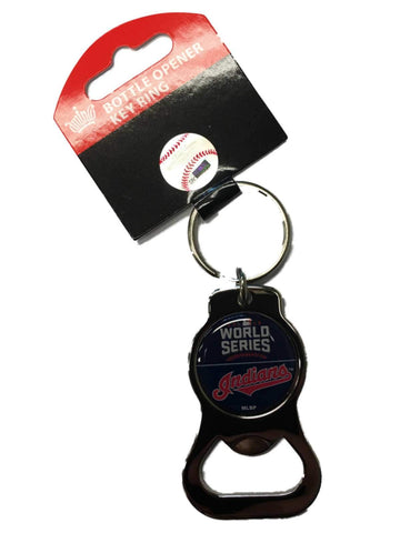 Cleveland Indians 2016 World Series Aminco Metall-Flaschenöffner-Schlüsselanhänger – sportlich