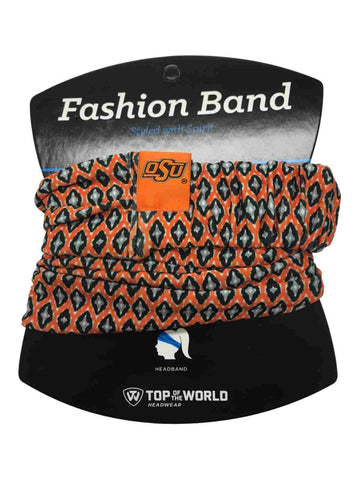 Oklahoma State Cowboys TOW Orange Ultra Soft Kitty Fashion Stirnband für Damen – Sportlich up