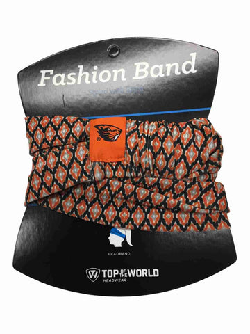 Oregon State Beavers TOW Bandeau mode chaton ultra doux orange pour femme - Sporting Up