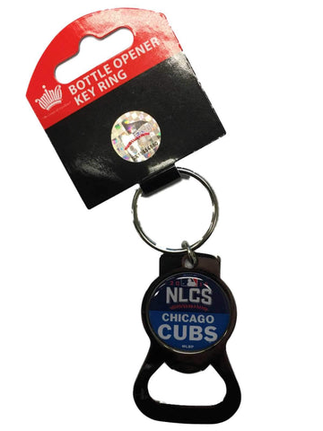 Chicago Cubs 2016 MLB Postseason NLCs Metall-Flaschenöffner-Schlüsselanhänger – sportlich