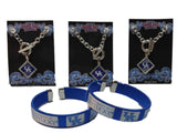 Kentucky Wildcats Jenkins Enterprises Gameday Earring & Bracelet Pack (One Size) - Sporting Up