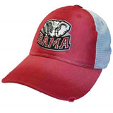 Alabama Crimson Tide Nike YOUTH Red Vintage Mesh Flexfit Slouch Hat Cap - Sporting Up
