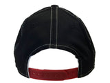 Portland Trail Blazers adidas rot schwarz strukturierte verstellbare Mütze – sportlich