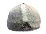 Mississippi State Bulldogs Adidas White Structured Fitted Mesh Hat Cap (S/M) - Sporting Up