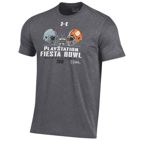 Shop 2016 Fiesta Bowl Under Armour Clemson Ohio State Football Playoffs T-Shirt - Sporting Up