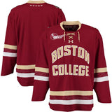 Boston College Eagles Under Armour Maroon Replica Hockey Jersey - Sporting Up