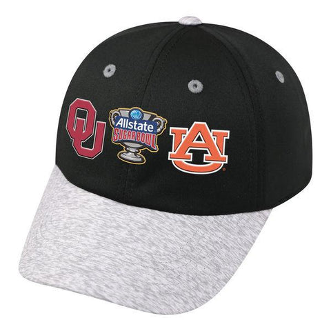 Compre gorra ajustable de duelo de azucarero de oklahoma Sooners de Auburn Tigers 2017 - sporting up