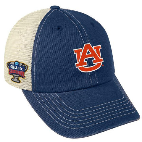 Auburn Tigers 2017 Sugar Bowl gorra de béisbol ajustable con malla de fútbol americano universitario - sporting up