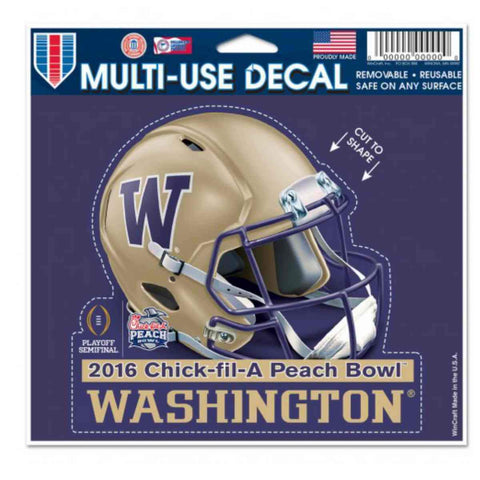 Shop Washington Huskies 2016 College Football Playoff Semifinal Multi-Use Decal - Sporting Up