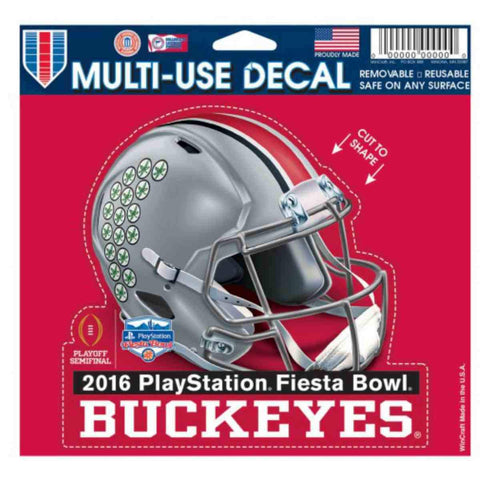 Shop Ohio State Buckeyes 2016 College Football Playoff Semifinal Multi-Use Decal - Sporting Up