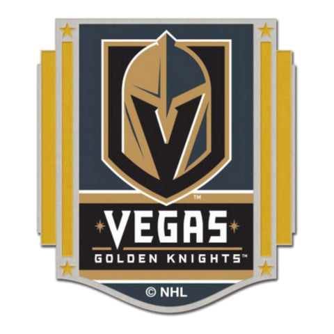 Shop Las Vegas Golden Knights NHL WinCraft Steel Gray & Gold Metal Lapel Pin - Sporting Up