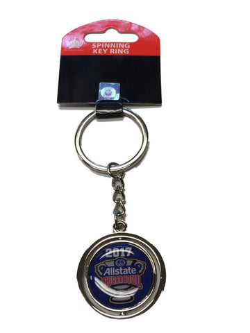 Shop Auburn Tigers Oklahoma Sooners 2017 Sugar Bowl Chrome Spinning Keychain - Sporting Up