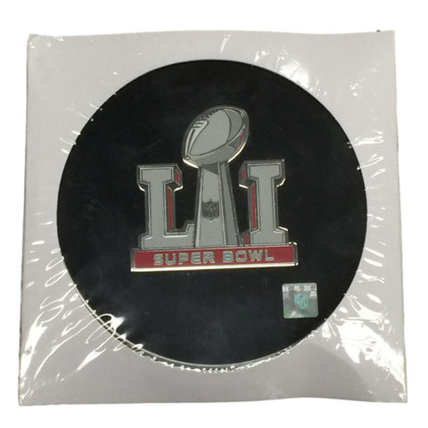2017 Super Bowl LI 51 Houston Aminco Metal Jumbo Football Trophy Logo Pin - Sporting Up