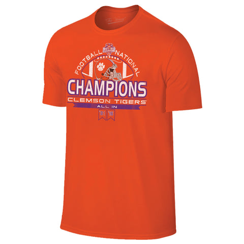 Clemson tigers 2016 mästare i collegefotboll i t-shirt med banderollhjälm - sportig