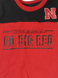 Nebraska Cornhuskers Colosseum Infant "Go Big Red" SS Crew Neck T-Shirt (3-6M) - Sporting Up