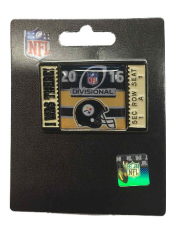 Achetez le jeu de division de l'AFC des Pittsburgh Steelers 2016 "J'étais là!" épinglette en métal - faire du sport