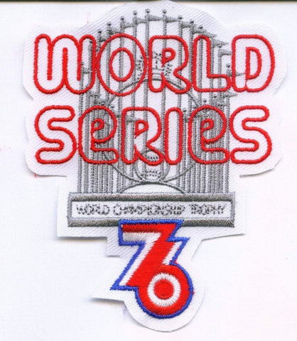 Shop Cincinnati Reds New York Yankees 1976 World Series Jersey Sleeve Collector Patch - Sporting Up