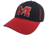 Ole Miss Rebels TOW Navy Red Booster Plus Performance Golf Flexfit Hat Cap - Sporting Up