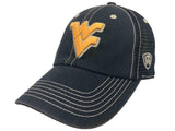 West Virginia Mountaineers TOW Navy Crossroads Mesh Adjustable Snapback Hat Cap - Sporting Up