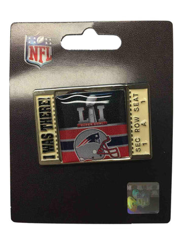 New England Patriots 2017 Super Bowl Li 51 Aminco "¡Estuve allí!" pin de solapa de metal - haciendo deporte