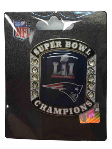 Shop New England Patriots 2017 Super Bowl LI 51 Champions Jeweled Metal Lapel Pin - Sporting Up