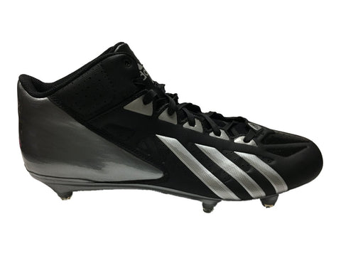 Adidas FilthyQuick MID D Black & Platinum Football Shoes Cleats - Sporting Up