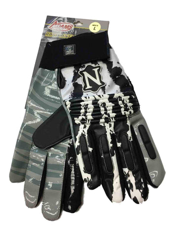 Adams White & Black Football Rage Lineman's Gloves (L) - Sporting Up