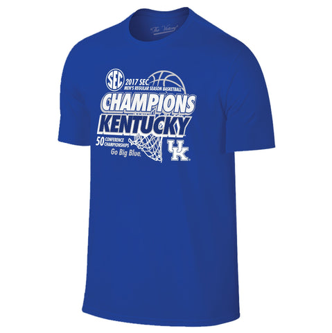 Kentucky Wildcats 2016-2017 SEC 50 Conference Basketball Championships T-Shirt - Sporting Up