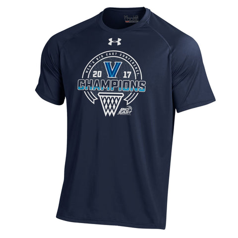 Kaufen Sie das Villanova Wildcats Under Armour 2017 Big East Conf Basketball Champions T-Shirt – sportlich