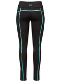 Realtree Camouflage Colosseum WOMEN Black Teal Athletic Ankle Length Leggings - Sporting Up