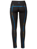 Realtree Camouflage Colosseum WOMEN Black Blue Athletic Ankle Length Leggings - Sporting Up