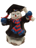 Figura de muñeco de nieve de graduación de Kansas Jayhawks Ridgewood coleccionables - haciendo deporte