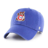Chicago Cubs 47 Brand Blue Retro 1969 Cubbie Bear Clean Up Adjustable Hat Cap - Sporting Up