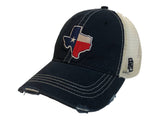 Texas State Flag Retro Brand Vintage Mesh Adjustable Snapback Trucker Hat Cap - Sporting Up